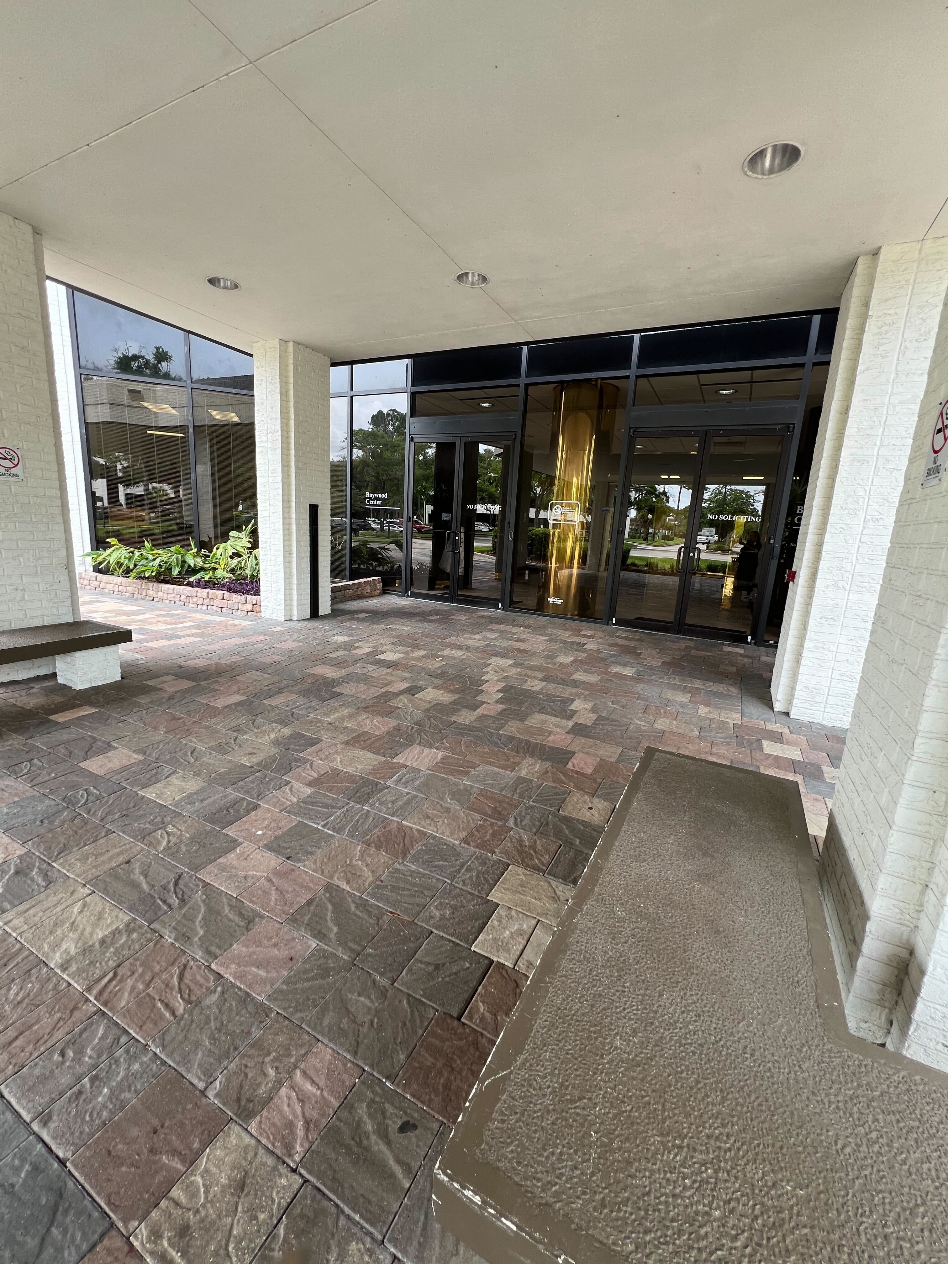 Mere Benefits Office Entrance at Baywood Center