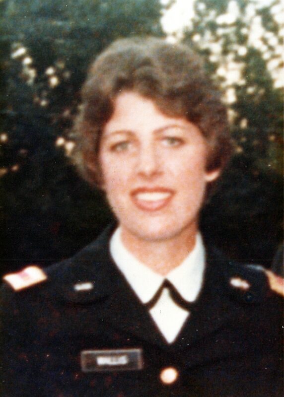 Laura Wallis — U.S. Army, 2LT to Captain, 1977–1981, served in Germany